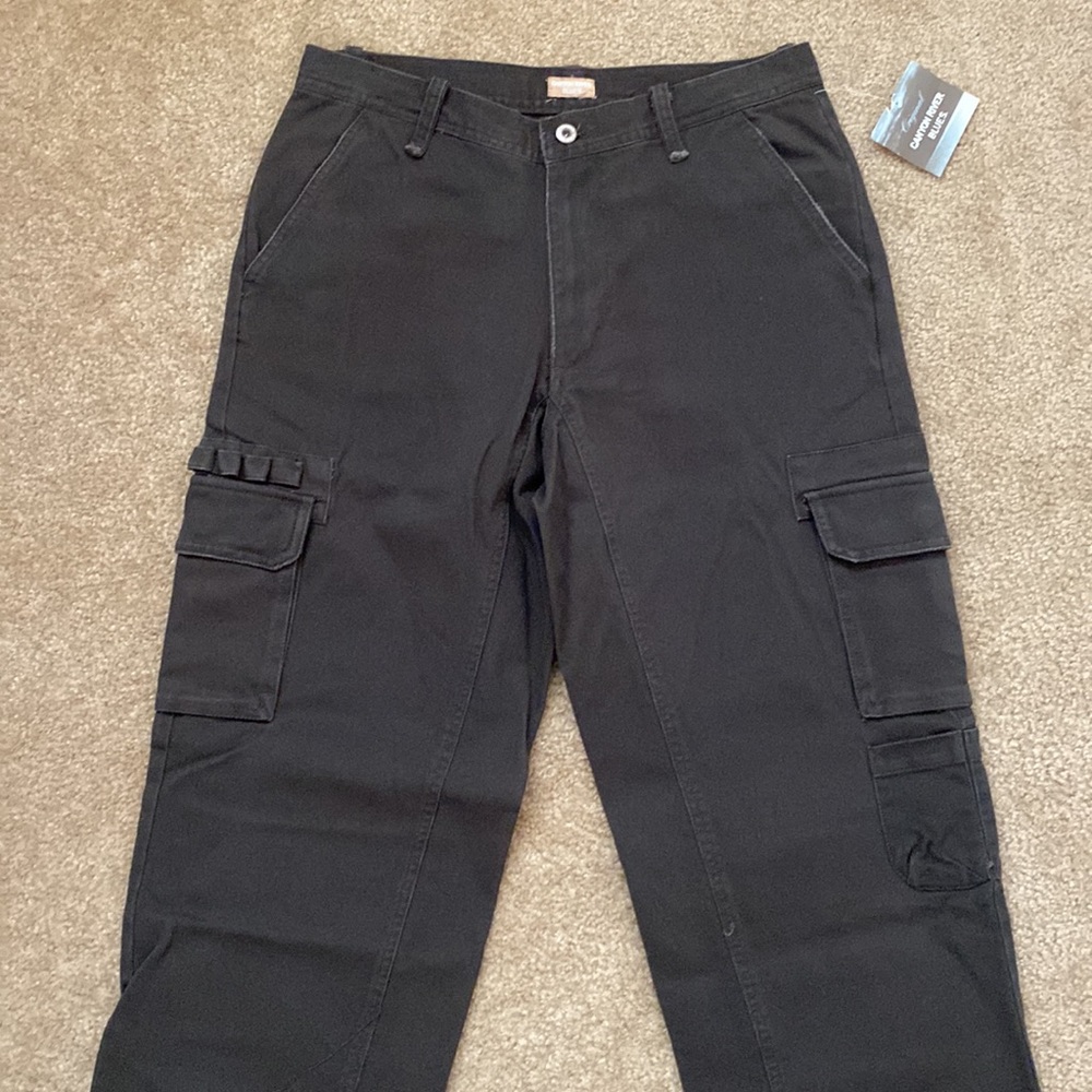 Brown Corduroy Cargo Pants